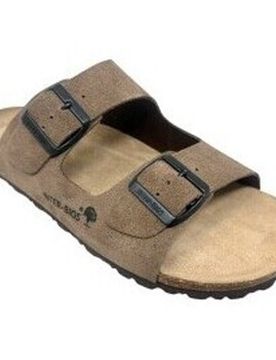 Zehensandalen Herrensandale Inter Bios 9560 Braun Male