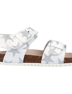 Flache Sandalen 262467 Blanco_plata_b313 26;27;28;29;30;31;33