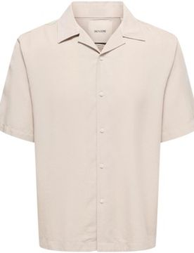 Kurzarm Hemdbluse Onsperu Ss Reg Tencel Shirt Noos 22036397 Male