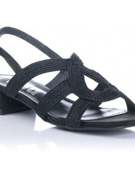 Keilabsatzsandalen Sandale Mit Niedrigem Absatz – Zopf