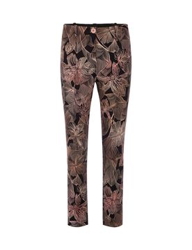 Hose SYDNEY Slim Fit mit Blumenprint female