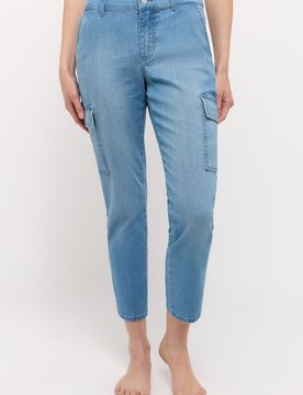 CICI CROP SLIT CARGO female
