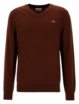 EXTRAFINE LAMBSWOOL V-NECK male
