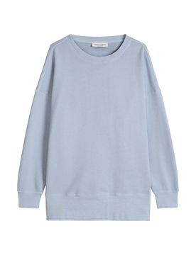 XS Logo-Sweatshirt loose female