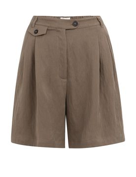 Bermudashorts aus Webstoff female