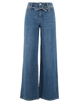 Wide Leg-L stretch denim female