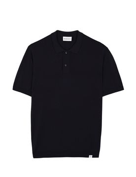 The cotton silk Polo male