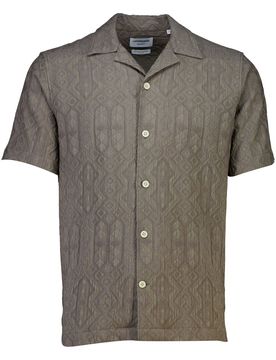 Textured shirt S/S male