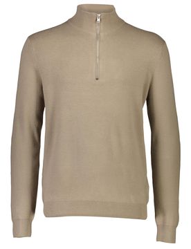 S Ecovero half zip knit male