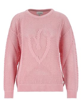 S Open Heart Crewneck female