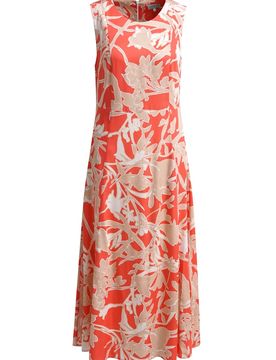 SLEEVELESS ROUNDNECK MIDIDRESS female