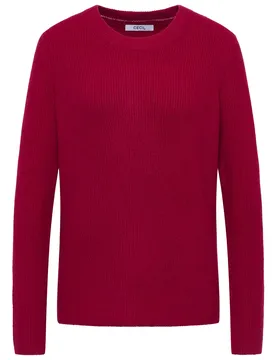 XL NOS_Cosy rib-mix sweater female