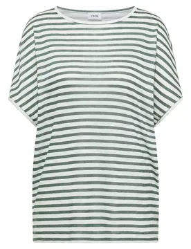 LINEN OPTIC_Two-Tone Stripe Sh female