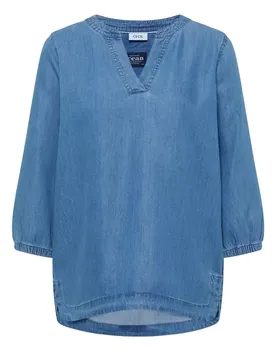 Denim Look Blouse female