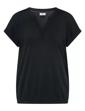 NOS Solid Rib Collar Tunic female