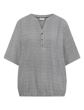 TOS Printed Stripe Blouse female