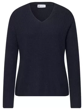 LTD QR_V-neck sweater female
