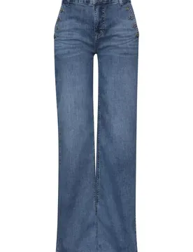 Style Emee Wide Leg.hw.mid blu female