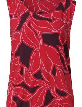 LTD QR printed jersey v-neck t female