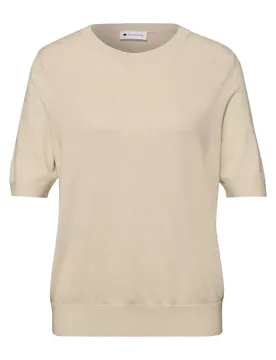 LTD_QR_short sleeve sweater female