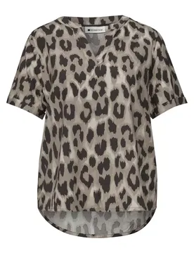 LTD QR Splitneck blouse w turn female
