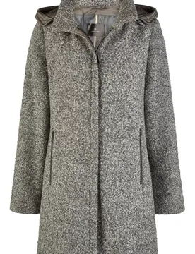 Jacke (Wolle) mit Kapuze female