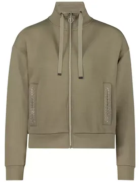 Sweat Jacke Kurz 1/1 Arm female