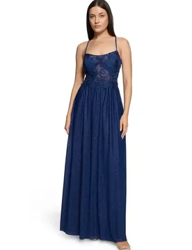 Kleid Lang ohne Arm female
