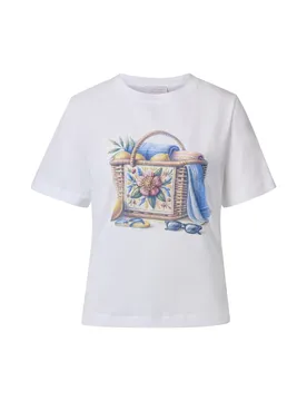 Elegant Fit T-hirt Beach Baket female