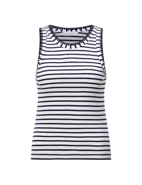 XS Striped Rib Top female