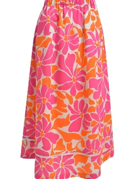 XL PRINTED SKIRT female