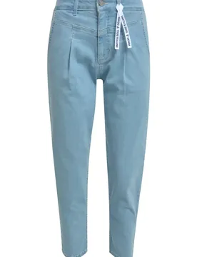 CROPPED DENIM PANTS female