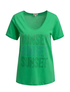 T-HIRT W ROUNDNECK, 1/4 LEEVE female