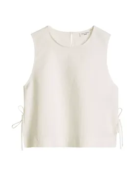 XL Woven Blouses Sleeveless female