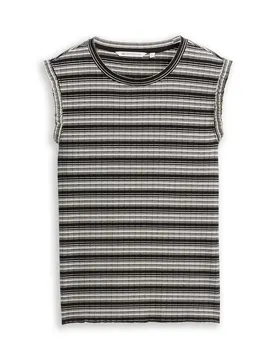 XS striped rib Top female