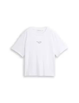 Boxy T-shirt with embro female