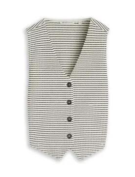 XS blazer knit vest female