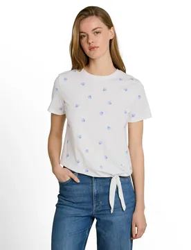 XS knot T-shirt with embro female