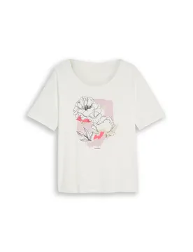 T-shirt crew neck with print female