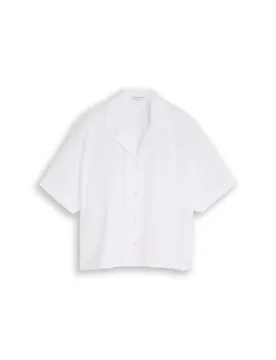 Blouse schiffli resort shirt female
