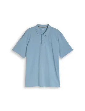 Plus basic polo with contrast male