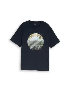 XL plus photoprint t-shirt male