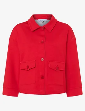 Jersey-Jacket, 3/4 Sleeve female