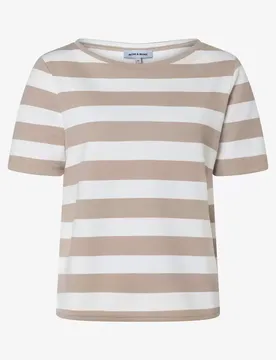 Boxy Shirt with Stripes female