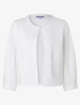 Jersey-Jacket with Sleeve Detail female