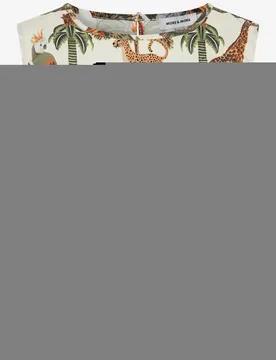 Poplin Print Blouse Top female