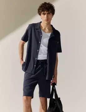 XL Strick Shirt 1/2 Arm male