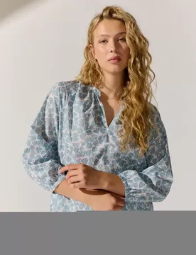 Blouse Voile AOP female