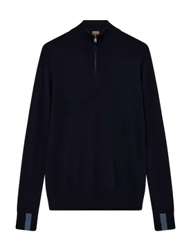 MMGAdam Soft Zip Turtle Neck Knit male