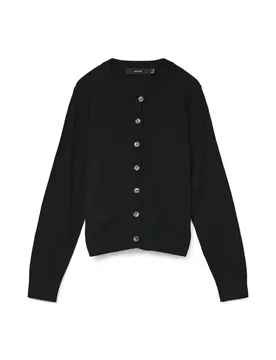 VMSABA PLAIN LS O-NECK CARDIGAN NOO female